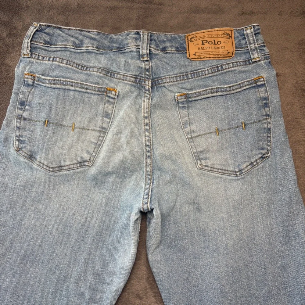 Polo Ralph Lauren Jeans Mens 30 Light Blue‎ Slim Fit Stretch Denim Pants